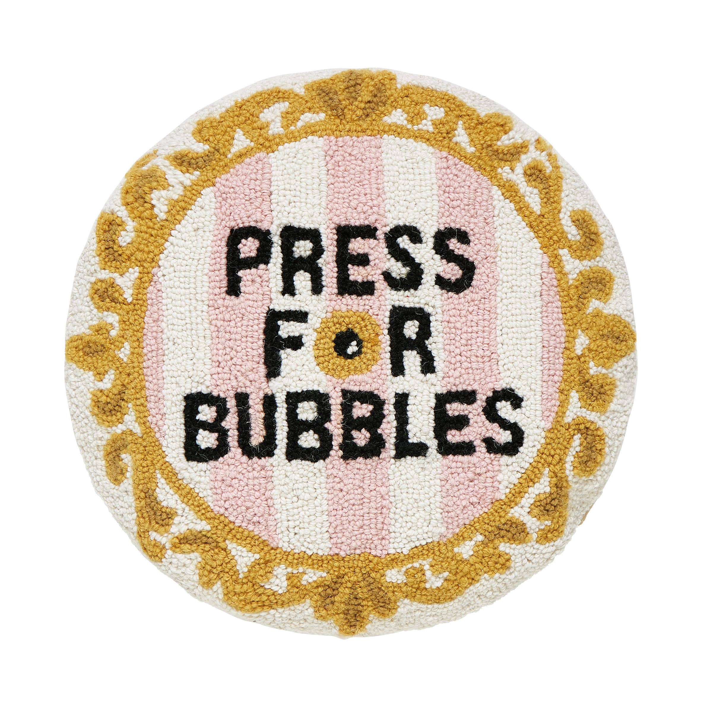 Bubbles Bell hook pillow Junk Gypsy product photo - front view - BLVD Boutik