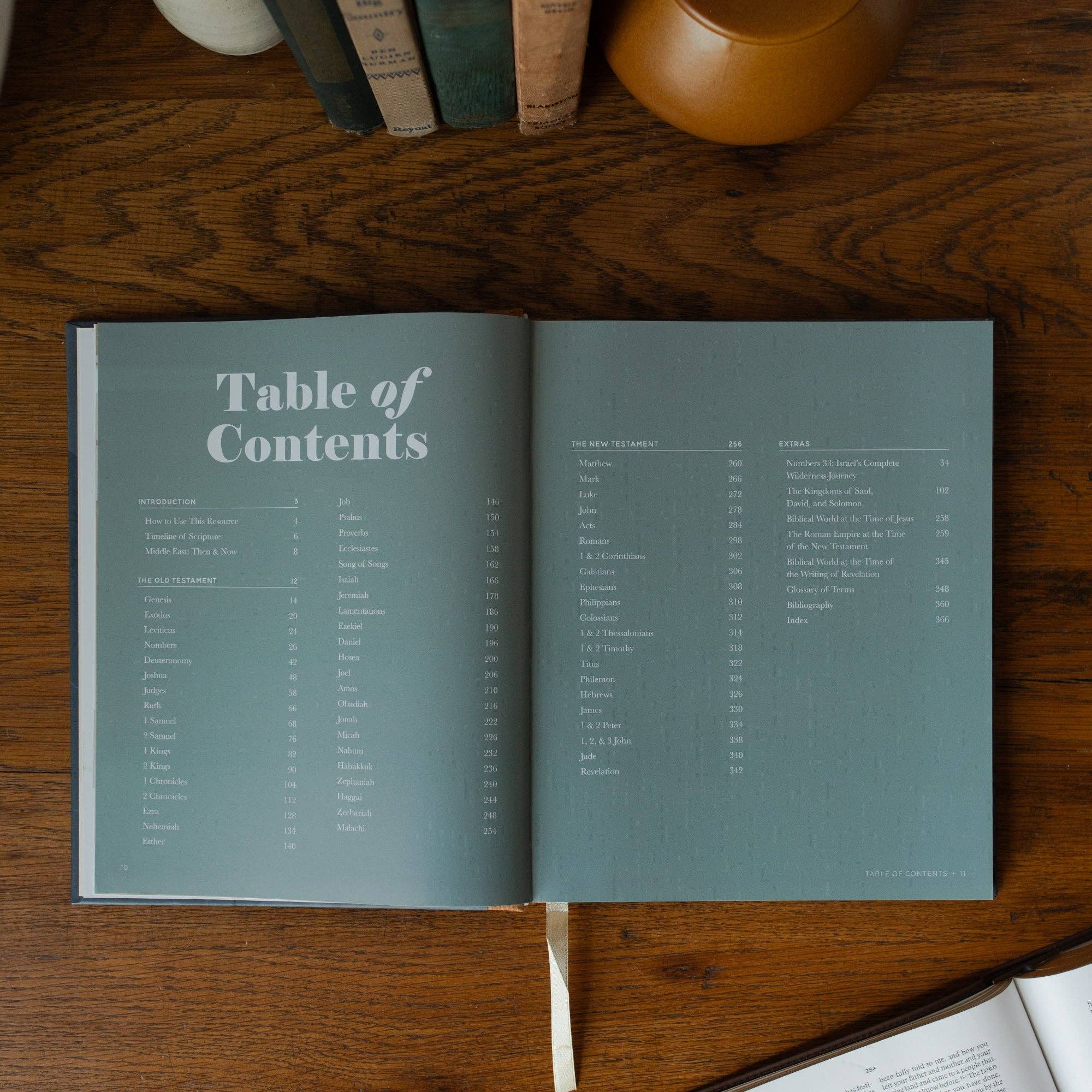 Bible Maps Handbook coffee table book product photo - open view - BLVD Boutik