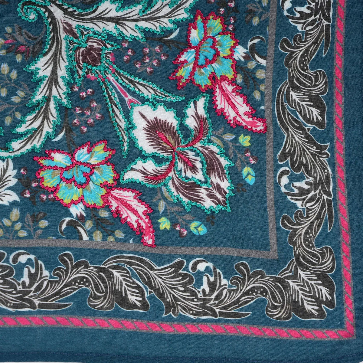 Floralia Bandana/Black
