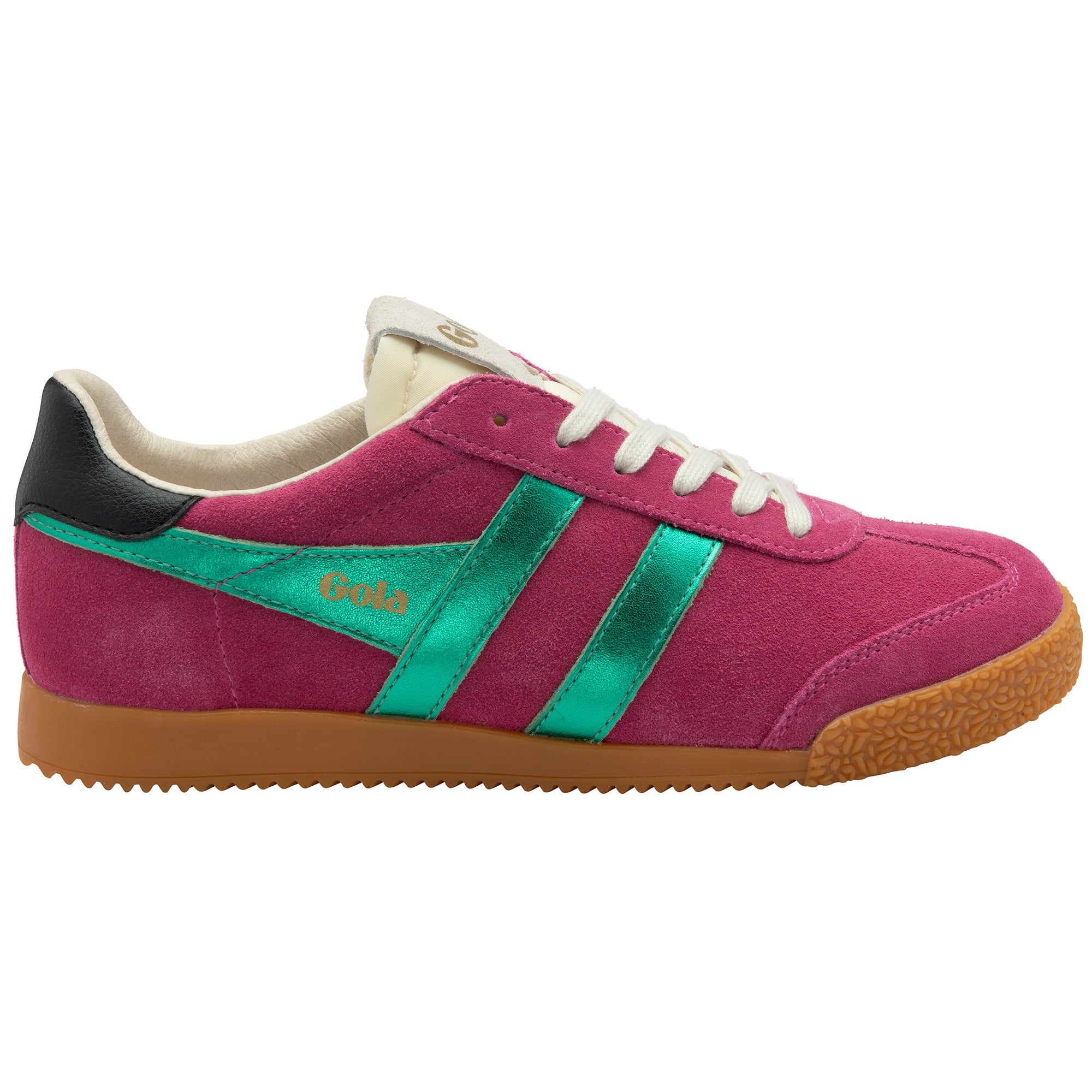 Gola Glitz Trainer/Fuchsia/Emerald/Black