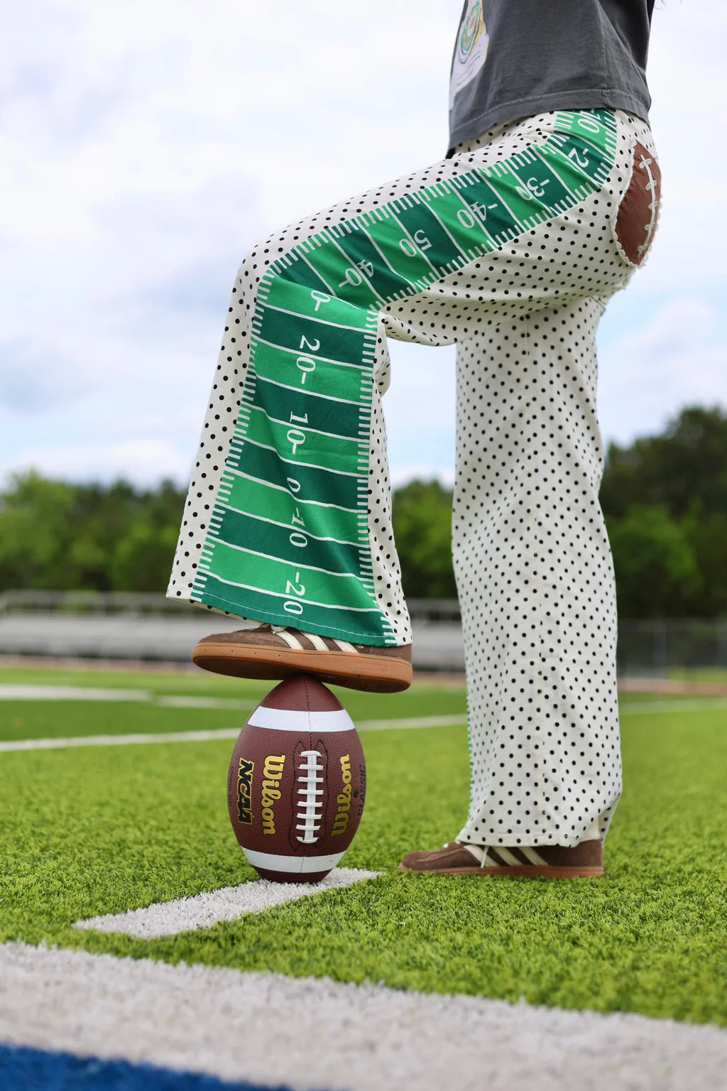 Gameday Wide Leg Denim Jeans