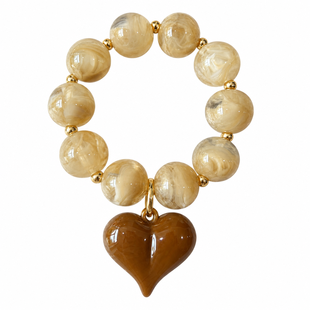 Bracelet on white background, view 2