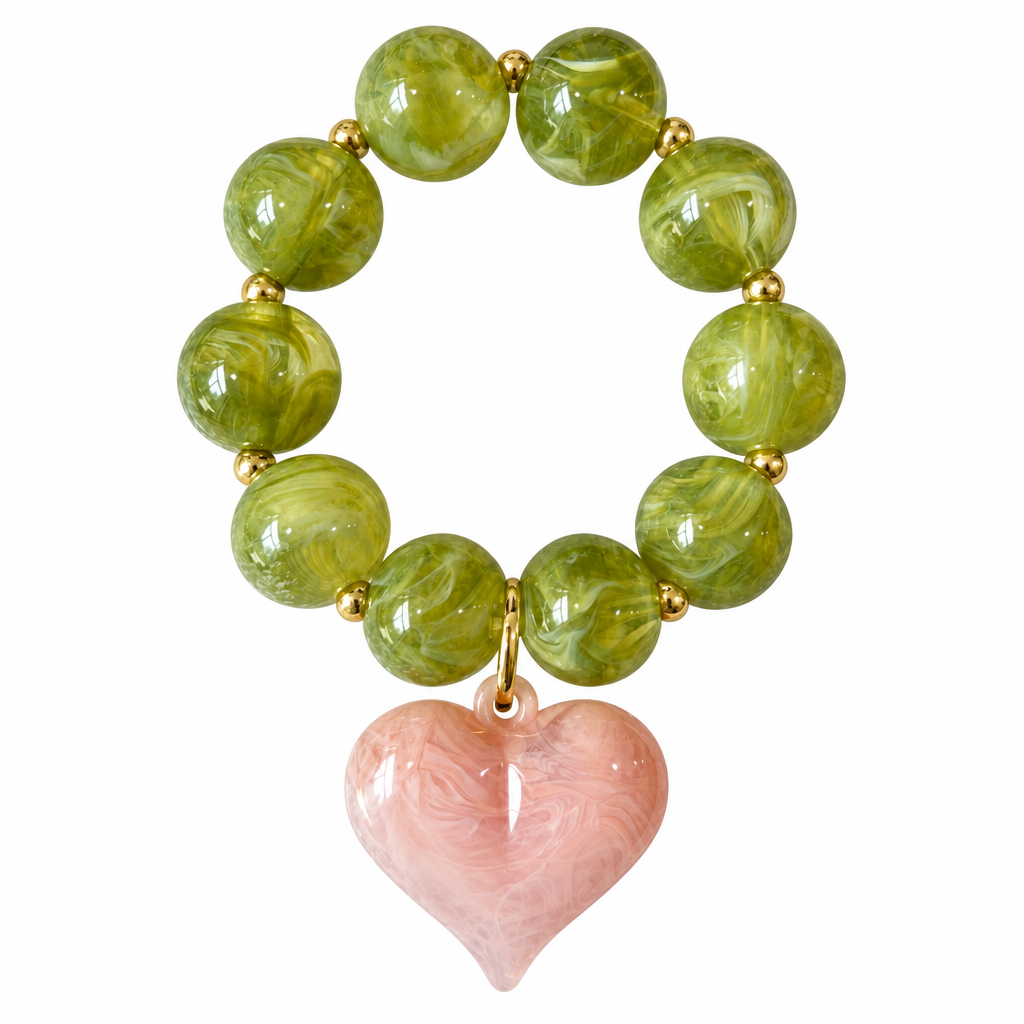Bracelet on white background, view 1