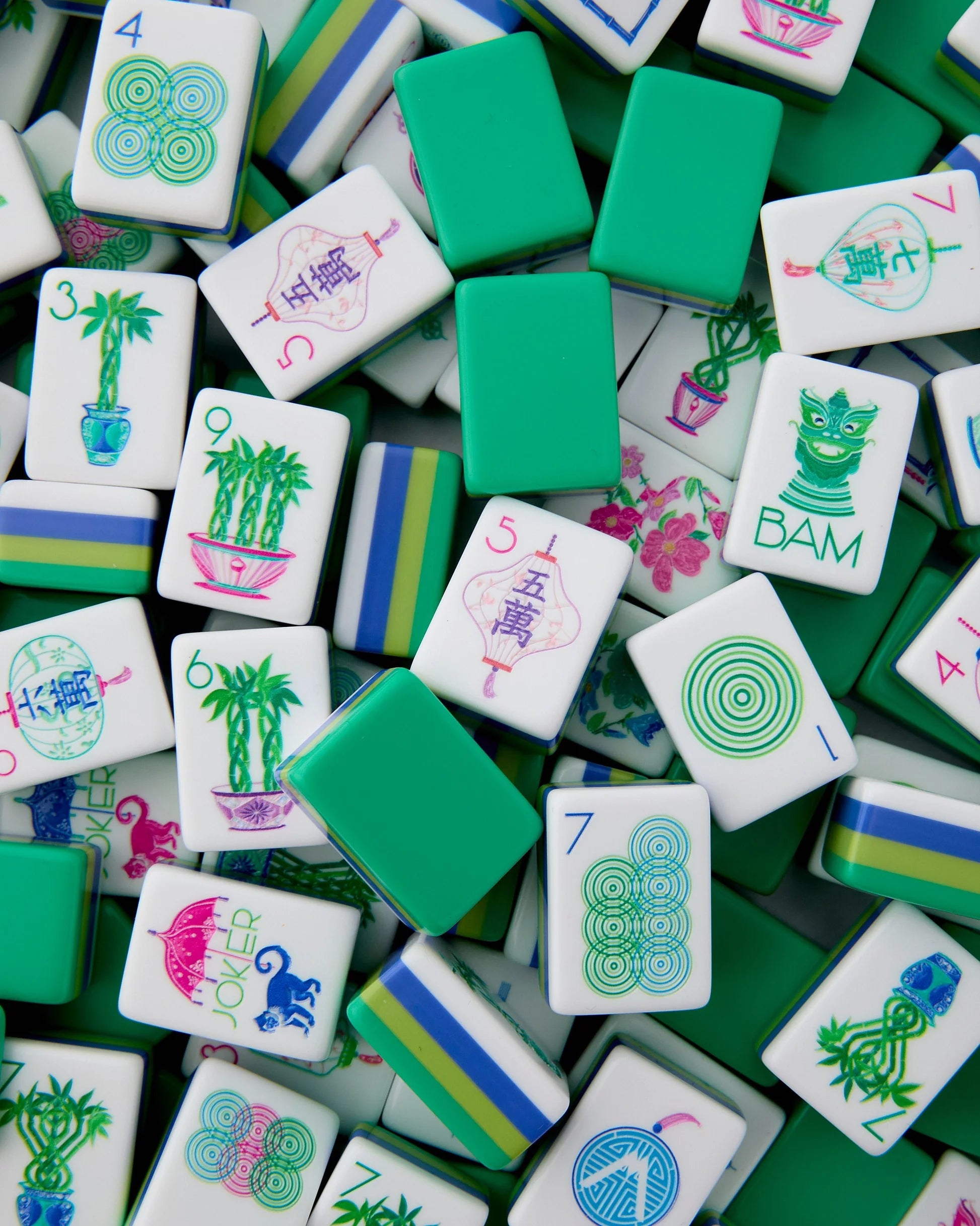Jasmine Mahjong Tile Set - The BLVD