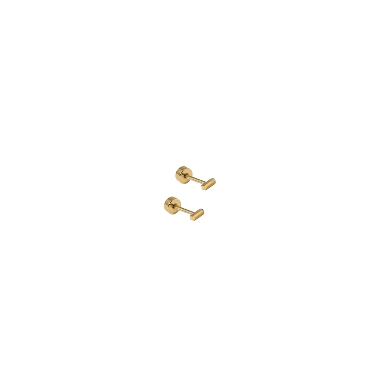 Screwback Stud Earrings/Micro Bar - LINNY CO