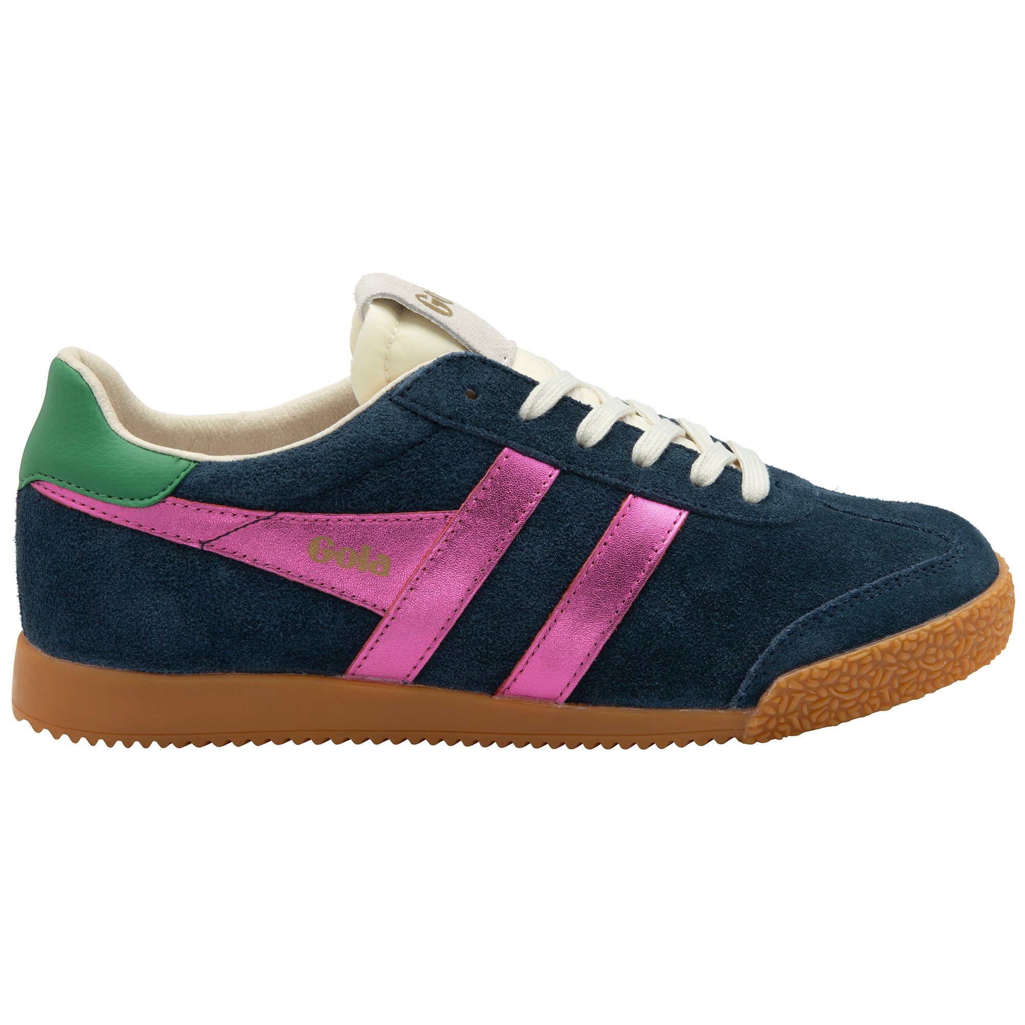 Gola Glitz Trainer/Navy/Fuchsia/Emerald