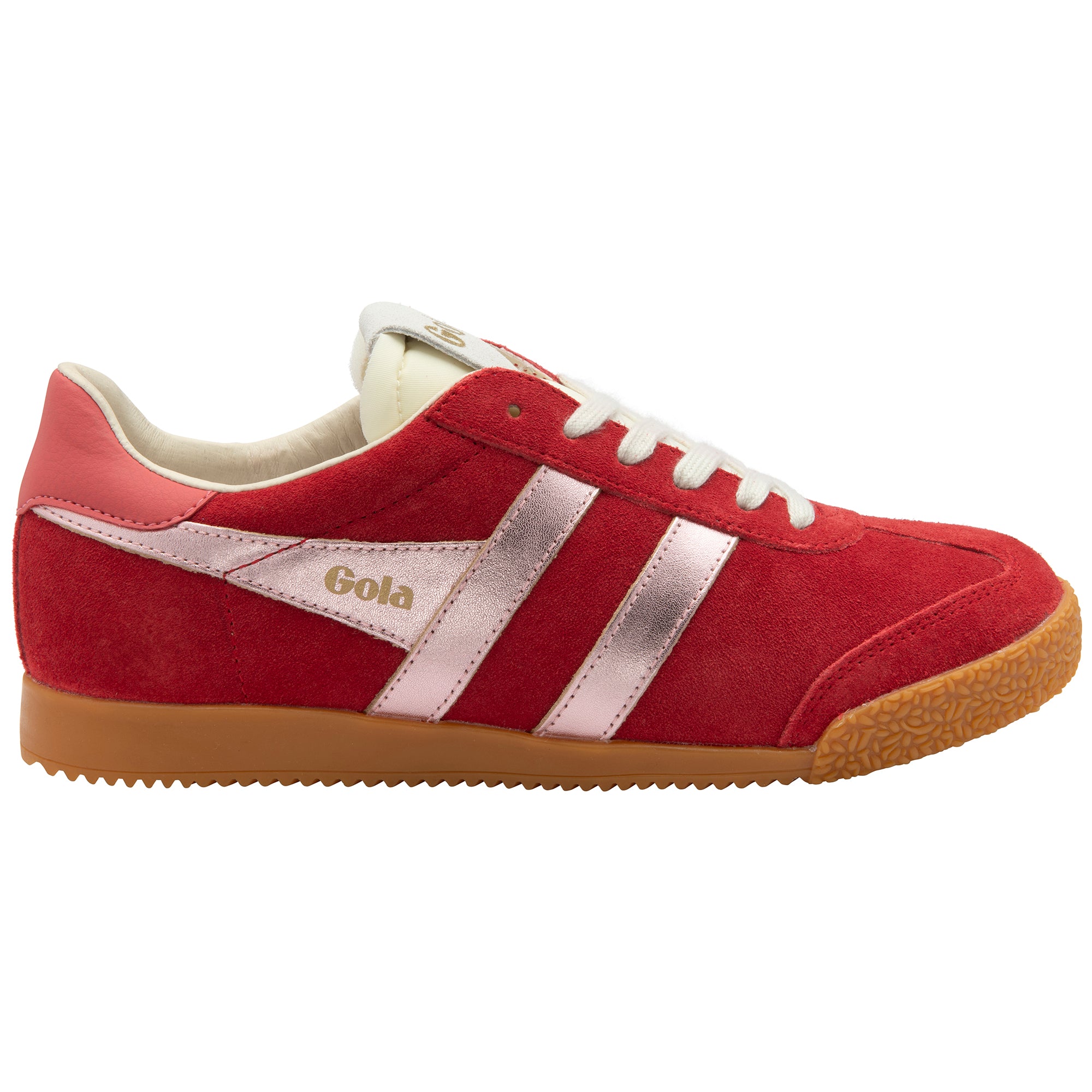 Gola Glitz Trainer/Red/Pink/Coral